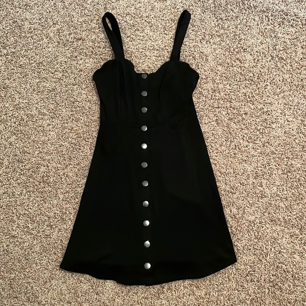 Forever 21 Small button up black dress